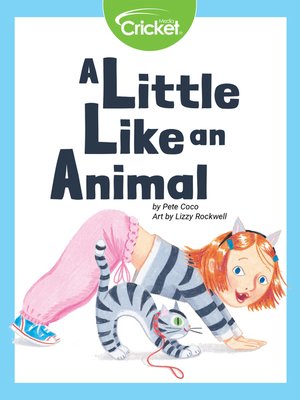 cover image of A Little Like an Animal